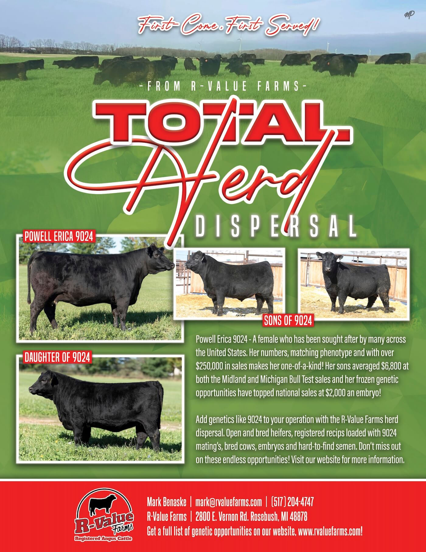 Total Herd Dispersal Total Herd Dispersal